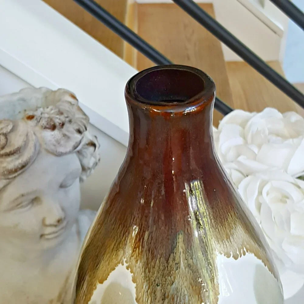 BOHO Farmhouse STONEWARE VASE DECOR